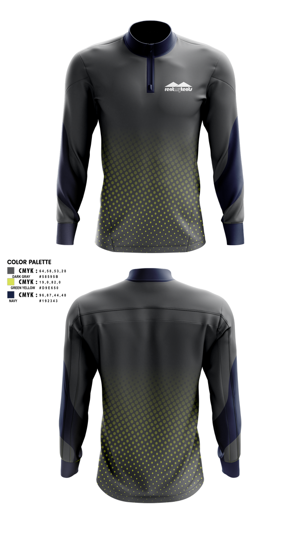 Quarter Zip Jacket, rentmytents, , Teamtime, Team time, sublimation, custom sports apparel, team uniforms, spirit wear, spiritwear, sports uniforms, custom shirts, team store, custom team store, fundraiser sports, apparel fundraiser