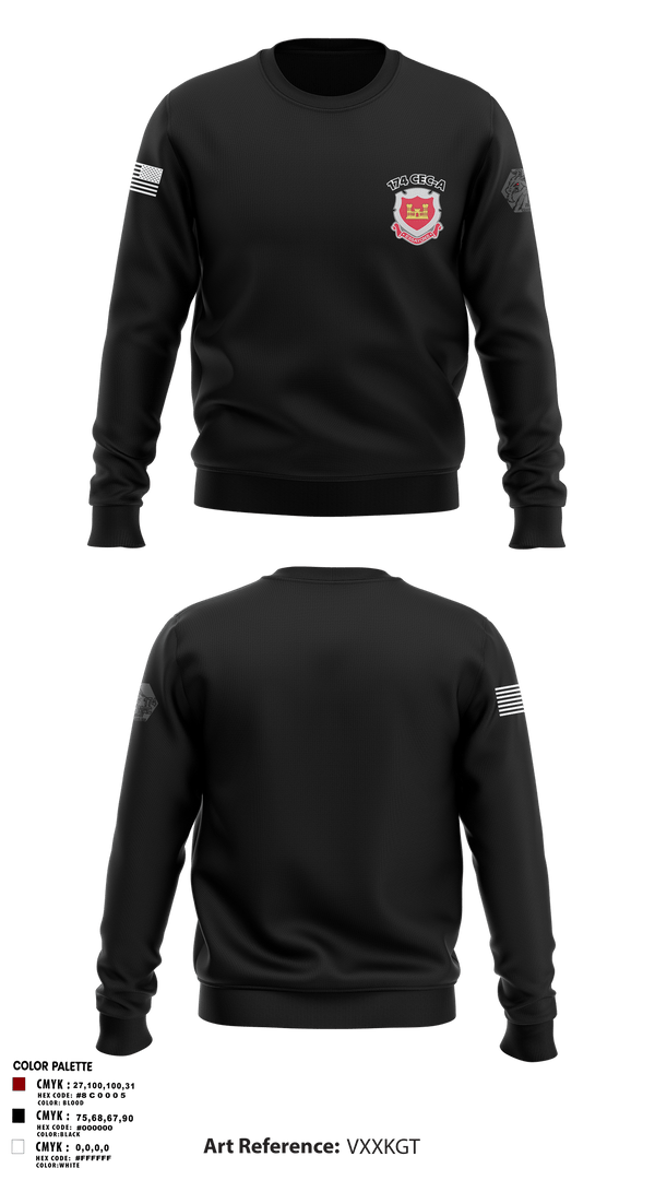 Crew Neck Sweatshirt, 174 mac, Army, Teamtime, Team time, sublimation, custom sports apparel, team uniforms, spirit wear, spiritwear, sports uniforms, custom shirts, team store, custom team store, fundraiser sports, apparel fundraiser