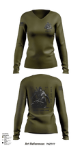 USANEC- Camp Zama, 78th Signal Battalion 94772078 Women's Long Sleeve V-neck Shirt - 145