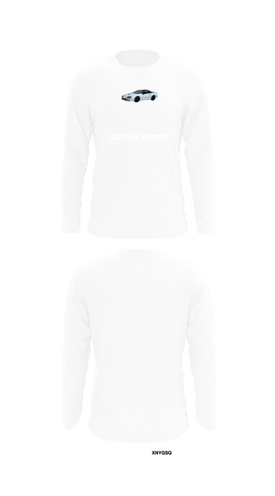Car Club Rejects 73143146 Long Sleeve Performance Shirt 8