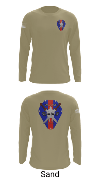 Long Sleeve Performance Shirt, OST COLUMBUS, OH, Marines, Teamtime, Team time, sublimation, custom sports apparel, team uniforms, spirit wear, spiritwear, sports uniforms, custom shirts, team store, custom team store, fundraiser sports, apparel fundraiser