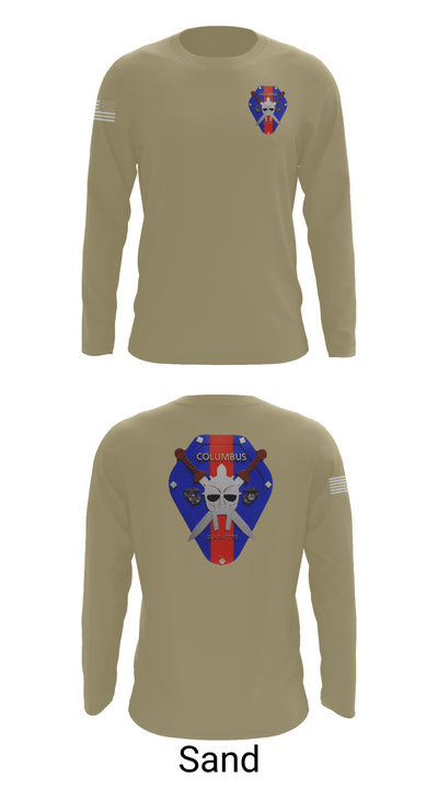 OST COLUMBUS, OH 96884956 Long Sleeve Performance Shirt - 85