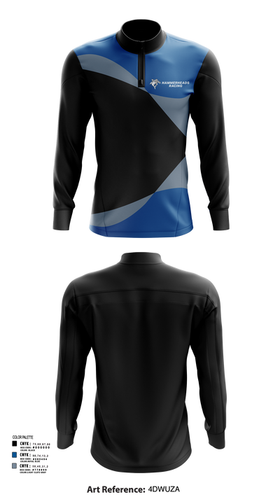 Hammerheads Racing 36736436 Quarter Zip Jacket - 107