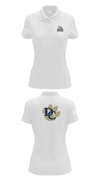 Womens Short Sleeve Performance Polo, Douglas County High School Golf, Golf, Teamtime, Team time, sublimation, custom sports apparel, team uniforms, spirit wear, spiritwear, sports uniforms, custom shirts, team store, custom team store, fundraiser sports, apparel fundraiser