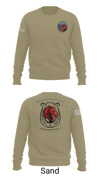 567 red horse 59779308 Crew Neck Sweatshirt - 42