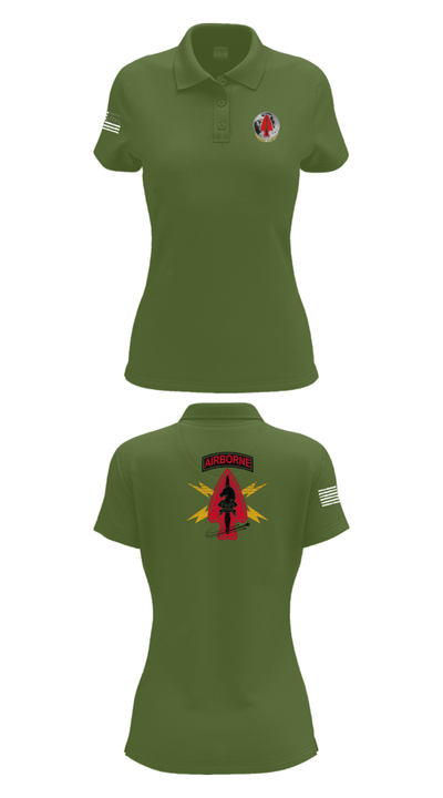 Usasoc 85355509 Women's Short Sleeve Performance Polo  - 55