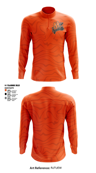 Quarter Zip Jacket, Minooka Community High School-South Campus Bowling, Bowling, Teamtime, Team time, sublimation, custom sports apparel, team uniforms, spirit wear, spiritwear, sports uniforms, custom shirts, team store, custom team store, fundraiser sports, apparel fundraiser