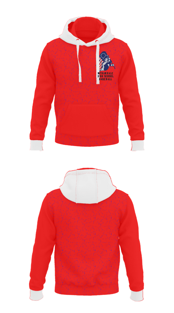 Hoodie, Nathan Hale High School Baseball, Baseball, Teamtime, Team time, sublimation, custom sports apparel, team uniforms, spirit wear, spiritwear, sports uniforms, custom shirts, team store, custom team store, fundraiser sports, apparel fundraiser