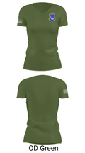 C-Co. 1-181st 51621268 Women's Short Sleeve V-neck Shirt - 46