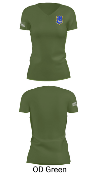 Womens Short Sleeve Vneck Shirt, C-Co. 1-181st, National Guard, Teamtime, Team time, sublimation, custom sports apparel, team uniforms, spirit wear, spiritwear, sports uniforms, custom shirts, team store, custom team store, fundraiser sports, apparel fundraiser