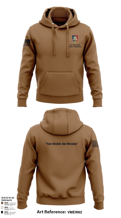 U.S. Army Health Clinic - Baumholder 42265508 Hoodie - 131