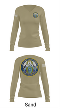 MSRON 8 41955379 Women's Long Sleeve V-neck Shirt - 92