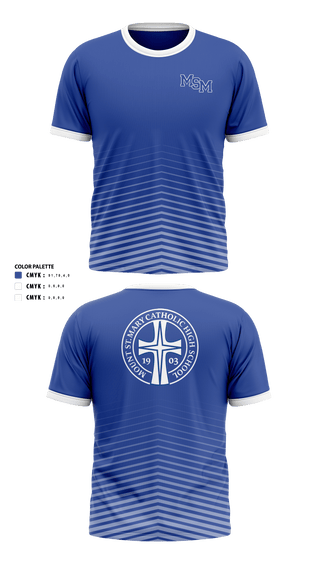 Short Sleeve Performance Shirt, Mount St. Mary Catholic School Cross Country, Cross Country, Teamtime, Team time, sublimation, custom sports apparel, team uniforms, spirit wear, spiritwear, sports uniforms, custom shirts, team store, custom team store, fundraiser sports, apparel fundraiser