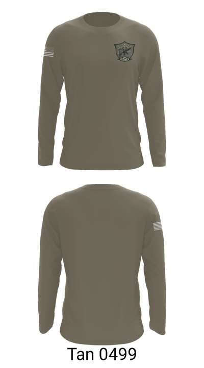 Emergency Services Detail 93962107 Long Sleeve Performance Shirt - 63