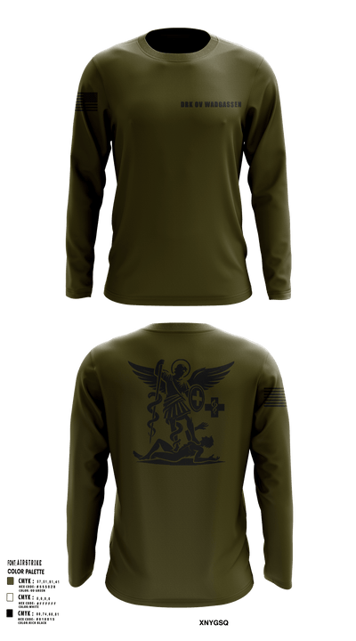 DRK ov Wadgassen 40676836 Long Sleeve Performance Shirt - 118