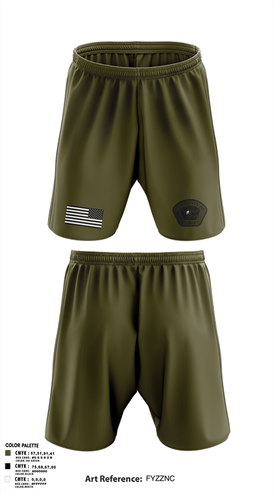 Meadville SRT 57594124 Athletic Shorts With Pockets - 1