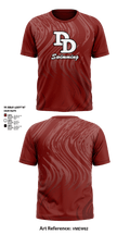 David Douglas High School Swimming 22345168 Short Sleeve Performance Shirt - 2