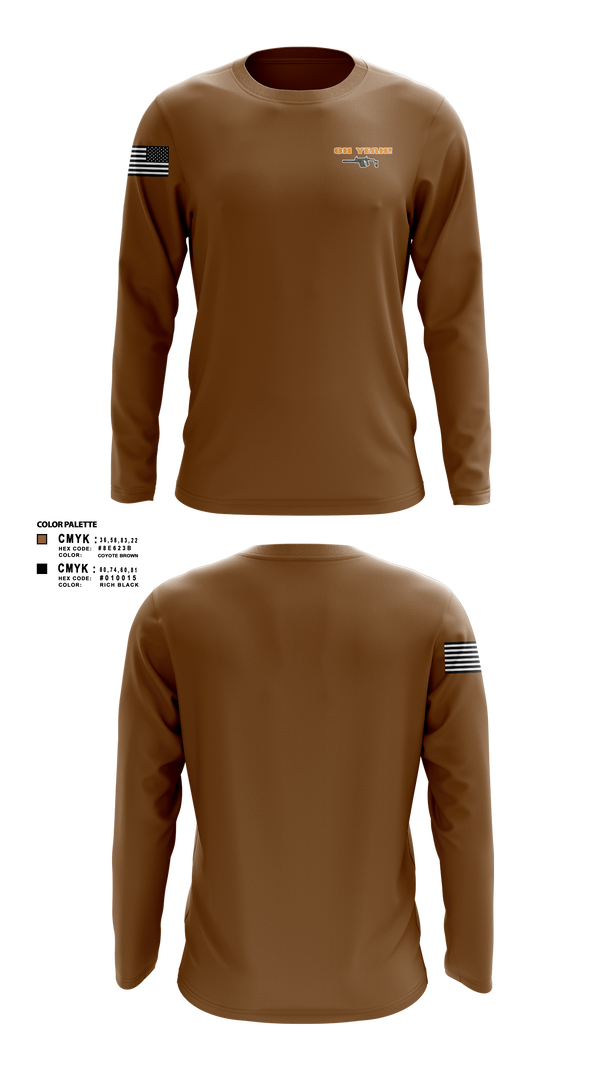 Long Sleeve Performance Shirt, Tiger sharks, Army, Teamtime, Team time, sublimation, custom sports apparel, team uniforms, spirit wear, spiritwear, sports uniforms, custom shirts, team store, custom team store, fundraiser sports, apparel fundraiser