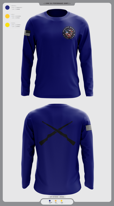 Seaford NJROTC 74481355 Long Sleeve Performance Shirt 1