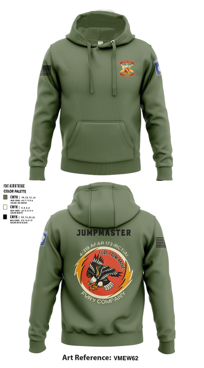 FCO 4-319 AFAR, 173 IBCT(A) 62795689 Hoodie - 6