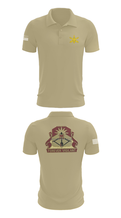 BTRY-B 1/188th 96332158 Short Sleeve Performance Polo - 83