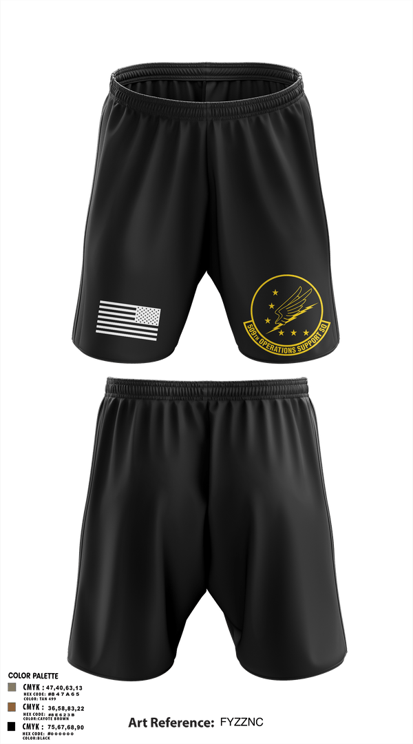 Athletic Shorts With Pockets, 509 OSS, Air Force, Teamtime, Team time, sublimation, custom sports apparel, team uniforms, spirit wear, spiritwear, sports uniforms, custom shirts, team store, custom team store, fundraiser sports, apparel fundraiser