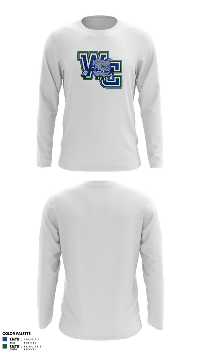 Churchill Ice Hockey 67738874 Long Sleeve Performance Shirt 18