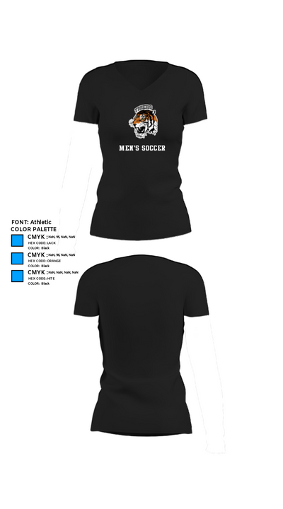 Stivers Highschool 10208630 Women's Short Sleeve V-neck Shirt - 37