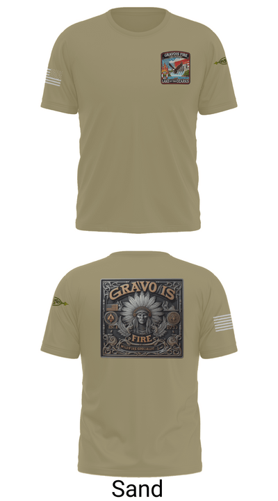 Gravois Fire Special Operations 80045989 Short Sleeve Performance Shirt - 96