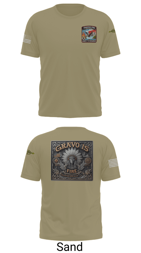 Short Sleeve Performance Shirt, Gravois Fire Special Operations, Fire Department, Teamtime, Team time, sublimation, custom sports apparel, team uniforms, spirit wear, spiritwear, sports uniforms, custom shirts, team store, custom team store, fundraiser sports, apparel fundraiser