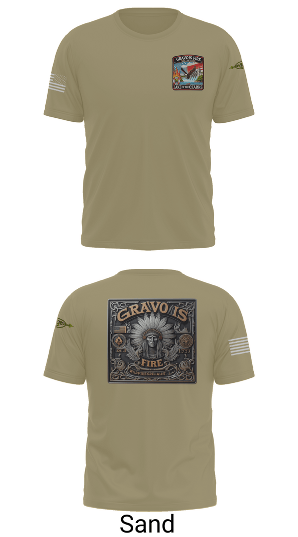 Short Sleeve Performance Shirt, Gravois Fire Special Operations, Fire Department, Teamtime, Team time, sublimation, custom sports apparel, team uniforms, spirit wear, spiritwear, sports uniforms, custom shirts, team store, custom team store, fundraiser sports, apparel fundraiser
