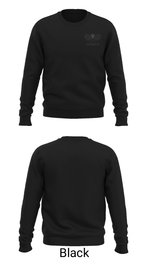 Crew Neck Sweatshirt, Wantagh High School Badminton, Spirit Store, Teamtime, Team time, sublimation, custom sports apparel, team uniforms, spirit wear, spiritwear, sports uniforms, custom shirts, team store, custom team store, fundraiser sports, apparel fundraiser