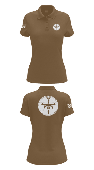 Delta Defense Unit 32292143 Women's Short Sleeve Performance Polo  - 14