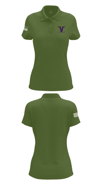 Niles North High School Track and Field 91252281 Women's Short Sleeve Performance Polo  - 22