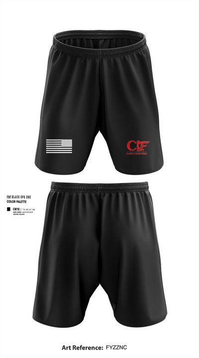 CLF 17912251 Athletic Shorts With Pockets - 251