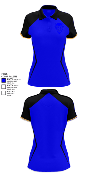 Women's Short Sleeve Performance Polo, Quincy Senior High School Track, Track & Field, Teamtime, Team time, sublimation, custom sports apparel, team uniforms, spirit wear, spiritwear, sports uniforms, custom shirts, team store, custom team store, fundraiser sports, apparel fundraiser