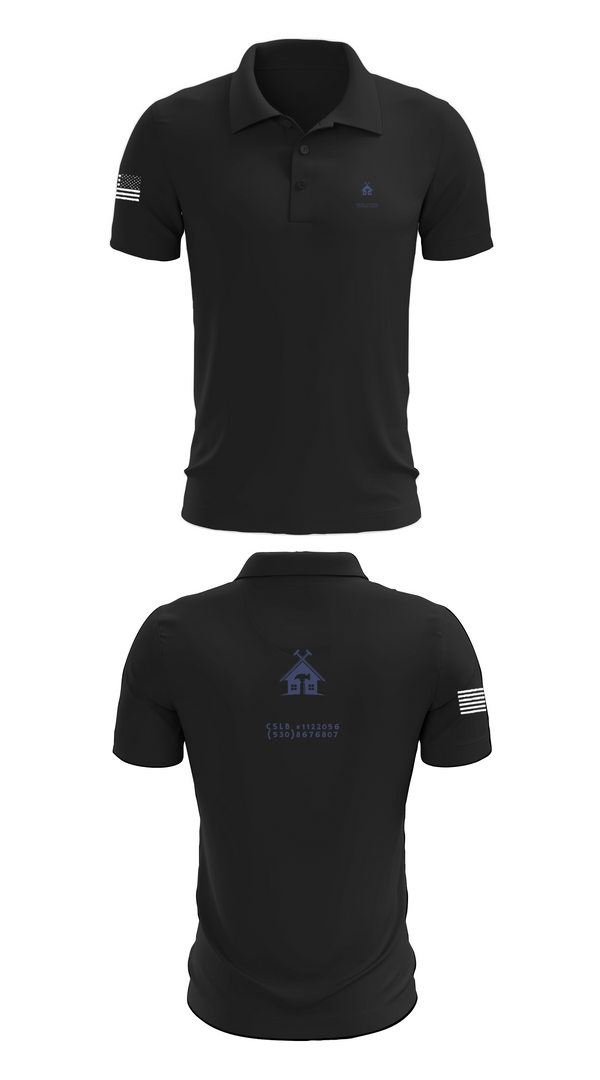 Short Sleeve Performance Polo, GCG BUILDING CONTRACTOR, , Teamtime, Team time, sublimation, custom sports apparel, team uniforms, spirit wear, spiritwear, sports uniforms, custom shirts, team store, custom team store, fundraiser sports, apparel fundraiser