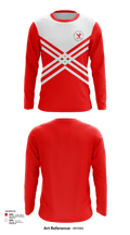 Smyrna Middle School Cheer 21576863 Long Sleeve Performance Shirt - 126