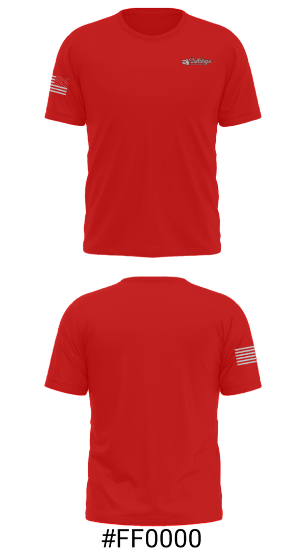 Short Sleeve Performance Shirt, Tinley Park Bulldogs Baseball & Softball, Baseball, Teamtime, Team time, sublimation, custom sports apparel, team uniforms, spirit wear, spiritwear, sports uniforms, custom shirts, team store, custom team store, fundraiser sports, apparel fundraiser