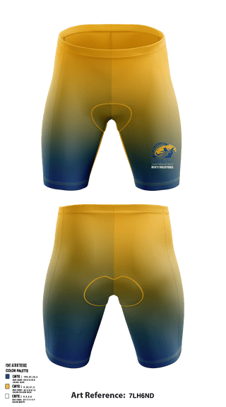 Men's Compression Shorts, David H Ponitz Career Technology Center Volleyball, Men's Volleyball, Teamtime, Team time, sublimation, custom sports apparel, team uniforms, spirit wear, spiritwear, sports uniforms, custom shirts, team store, custom team store, fundraiser sports, apparel fundraiser