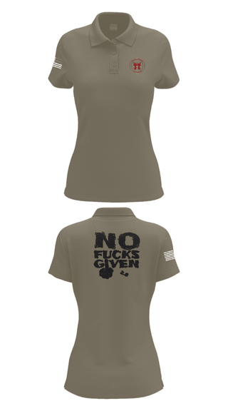 Womens Short Sleeve Performance Polo, Rakkasans, Army, Teamtime, Team time, sublimation, custom sports apparel, team uniforms, spirit wear, spiritwear, sports uniforms, custom shirts, team store, custom team store, fundraiser sports, apparel fundraiser