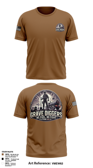 Short Sleeve Performance Shirt, Gravediggers, , Teamtime, Team time, sublimation, custom sports apparel, team uniforms, spirit wear, spiritwear, sports uniforms, custom shirts, team store, custom team store, fundraiser sports, apparel fundraiser