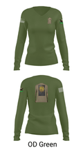 759 mp hhd 91445717 Women's Long Sleeve V-neck Shirt - 57