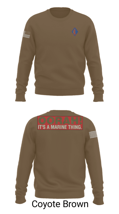 1st Marine Regiment 32808075 Crew Neck Sweatshirt - 14