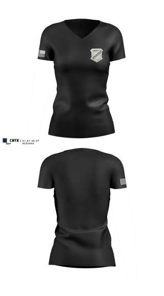 Womens Short Sleeve Vneck Shirt, Swampscott Police, Police, Teamtime, Team time, sublimation, custom sports apparel, team uniforms, spirit wear, spiritwear, sports uniforms, custom shirts, team store, custom team store, fundraiser sports, apparel fundraiser