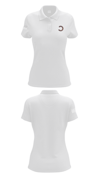 Womens Short Sleeve Performance Polo, Remlinger construction, , Teamtime, Team time, sublimation, custom sports apparel, team uniforms, spirit wear, spiritwear, sports uniforms, custom shirts, team store, custom team store, fundraiser sports, apparel fundraiser