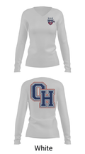 Oak Hill High School 95566271 Women's Long Sleeve V-neck Shirt - 16