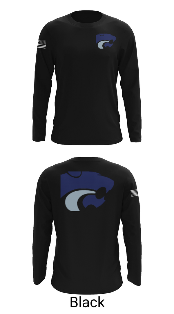 Long Sleeve Performance Shirt, DEPEW WILDCATS, Bowling, Teamtime, Team time, sublimation, custom sports apparel, team uniforms, spirit wear, spiritwear, sports uniforms, custom shirts, team store, custom team store, fundraiser sports, apparel fundraiser