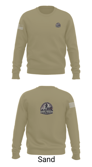 Crew Neck Sweatshirt, Gravediggers, , Teamtime, Team time, sublimation, custom sports apparel, team uniforms, spirit wear, spiritwear, sports uniforms, custom shirts, team store, custom team store, fundraiser sports, apparel fundraiser