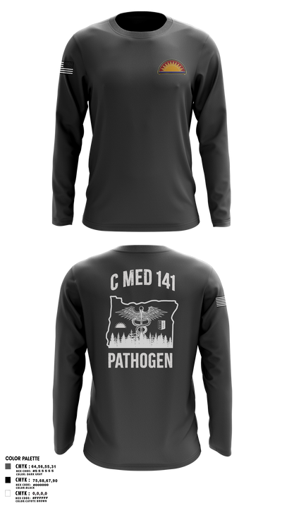 C Med 88701681 Long Sleeve Performance Shirt 106